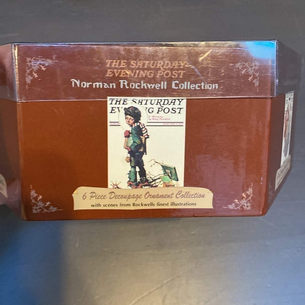 Vintage Norman Rockwelll ornaments - Picture 9 of 14